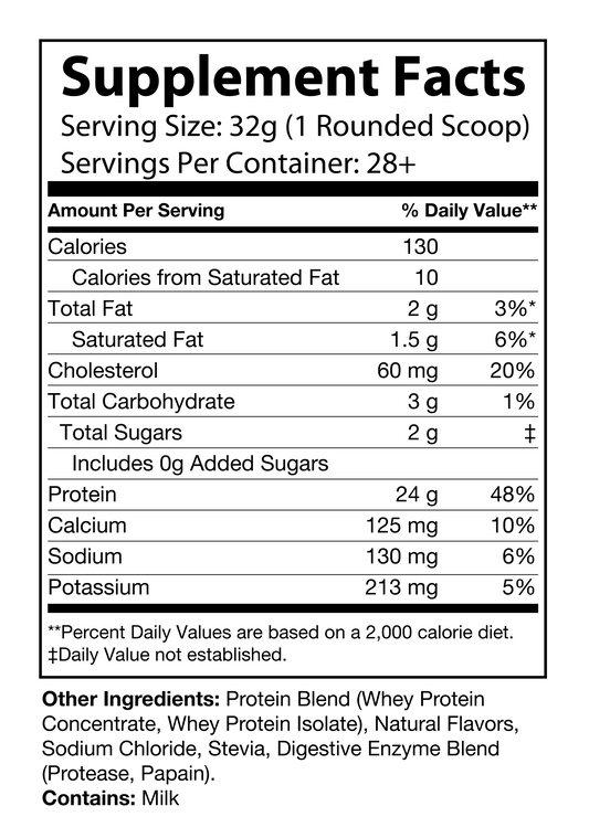 Protein Powder Caramel Whey