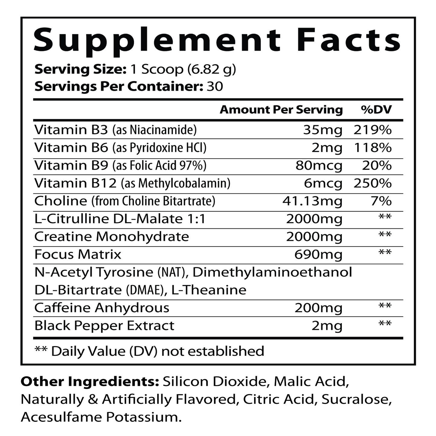 PreWorkout Premium